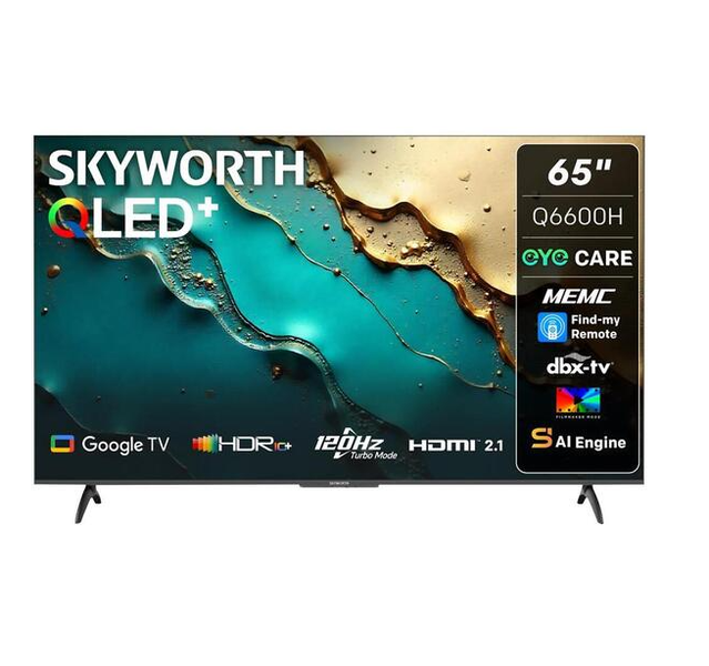 Skyworth 65 Inch Q6600H QLED UHD Google TV