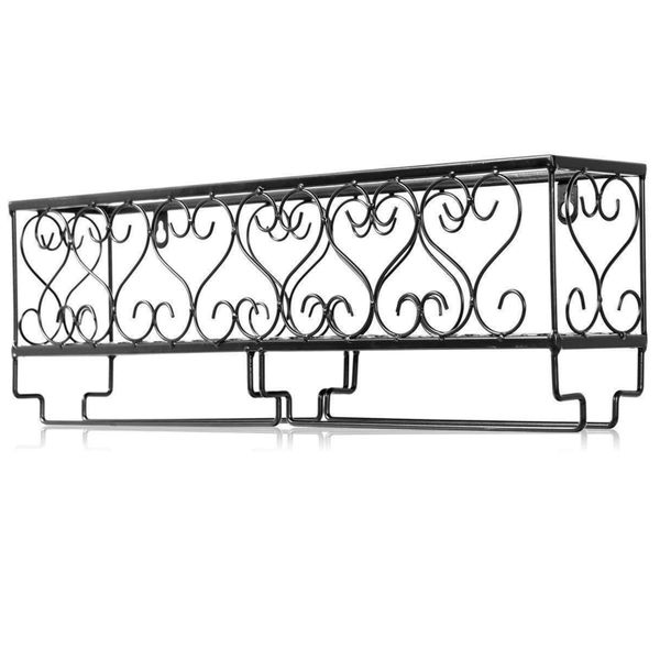 Wall Mount Wine Holders Wine Rack with Glass Holder