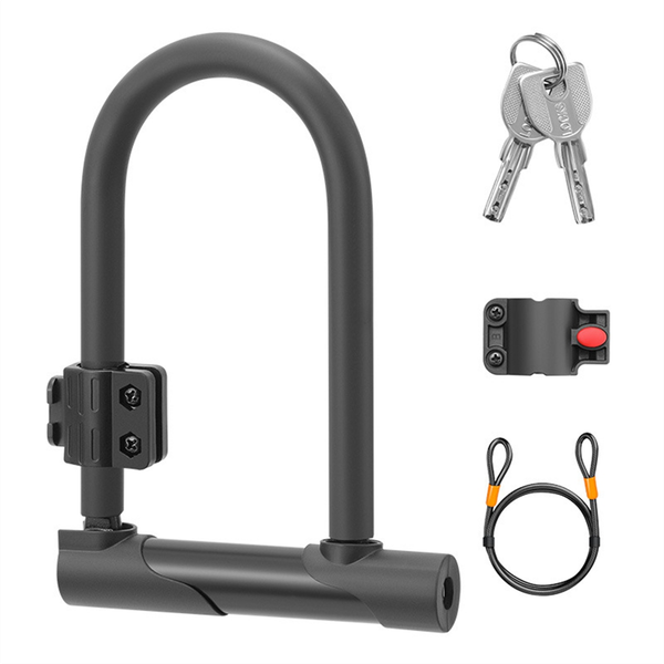 Simple Portable Bicycle U-Shaped Lock Anti-Theft Lock Bicycle Lock