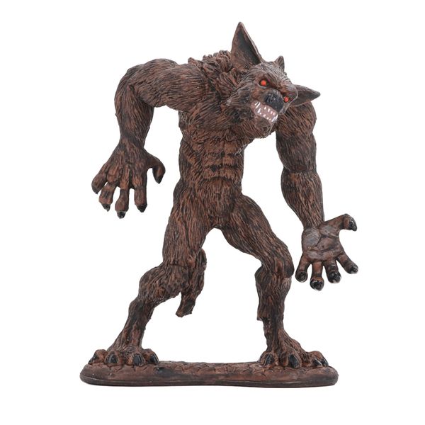 Legend Figure Model Toy Simulation Monster for Desktop Decoration Werewolf