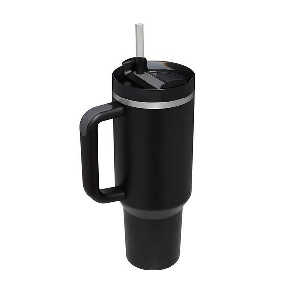 Stainless Steel Tumbler 1200ml Vacuum Insulated with Lid &amp; Straw