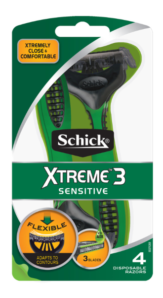 Schick Xtreme 3 Sensitive Men's Disposable Tub