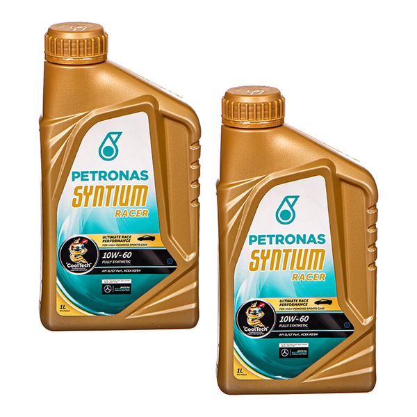Petronas Syntium Racer X1 10W-60 1L - 2 Pack