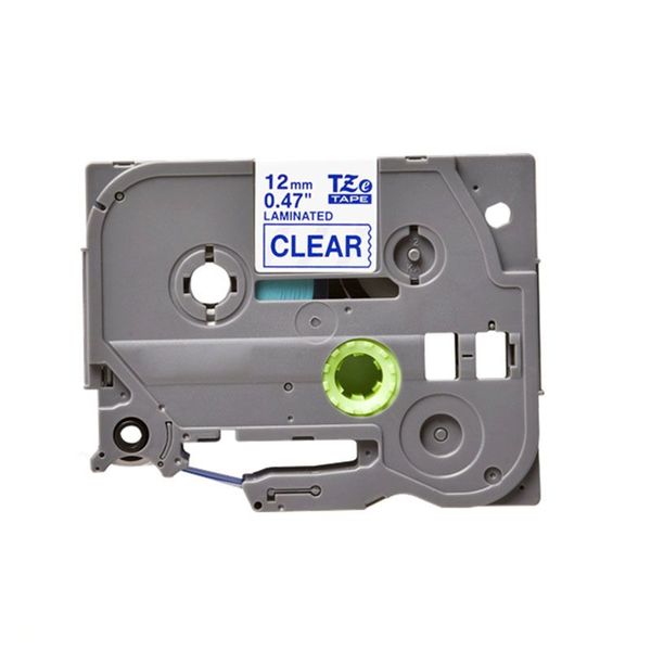 Compatible Brother TZE 133 Labelling Tape Cassette - 12mm Blue on Clear 8m