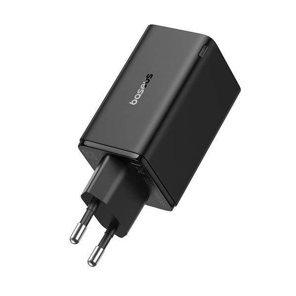 Baseus Gan6 Pro Fast Charger 2 Type C + 2U 65W EU - Cluster Black