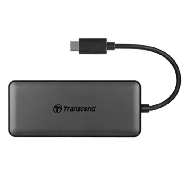 Transcend 6in1 USB Hub HUB5C Multi-Port Adapter with microSD SD Card Reader