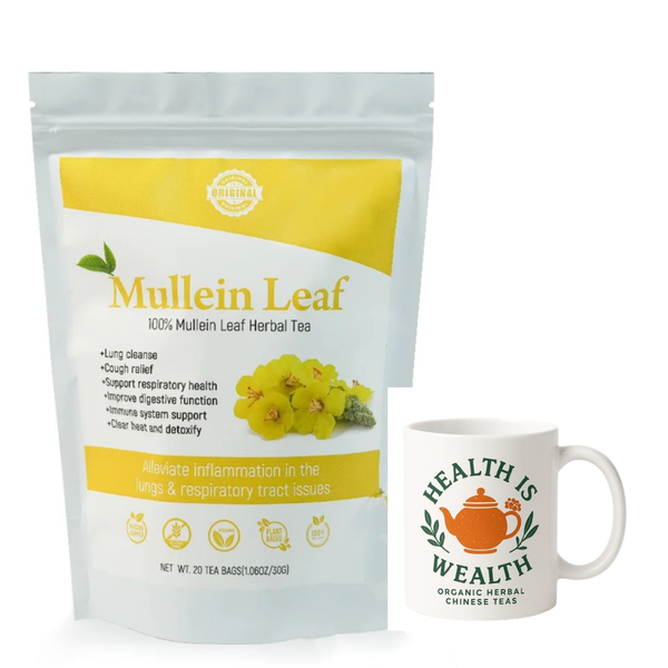 Mullein Leaf Herbal Tea Alleviate inflammation in the lungs Cough Relief