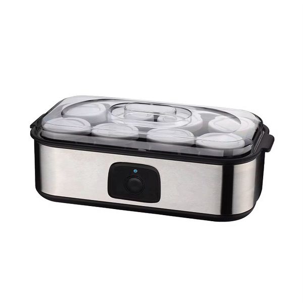 Electric Yogurt and Frozen Dessert Maker 8-Jar Healthy Home Machine