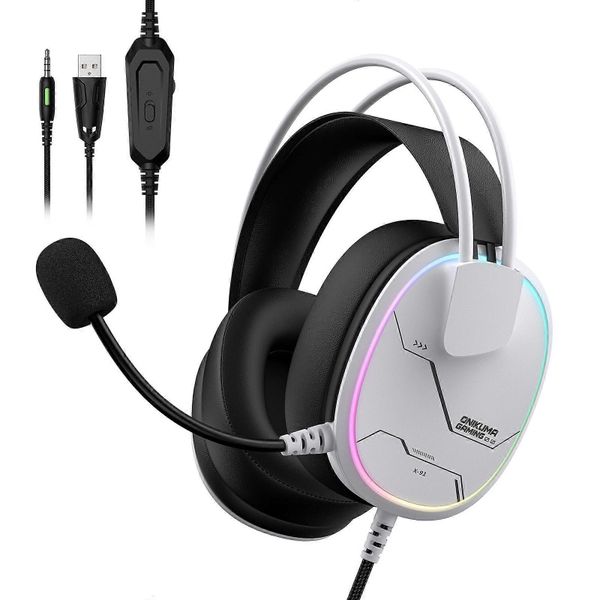 ONIKUMA X91 Over-Ear Wired Headset with Microphone