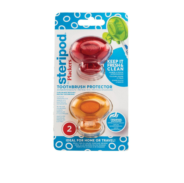 Steripod Toothbrush Protector- 2 piece