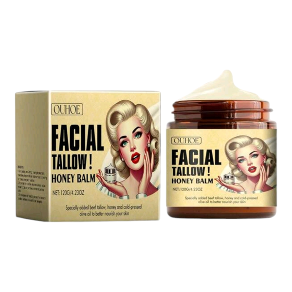 OUHOE Premium Facial Tallow &amp; Honey Balm