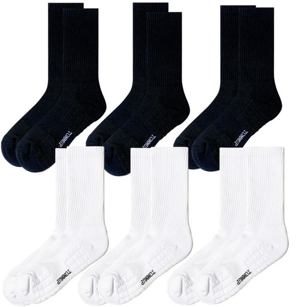 Men's Sports Socks - TOMMUP - Luxury Cotton Sports Socks - Cushioned Sole