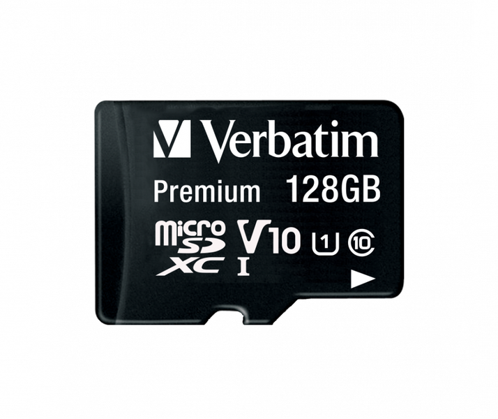 Verbatim Premium U1 MicroSDXC Card 128GB + adapter