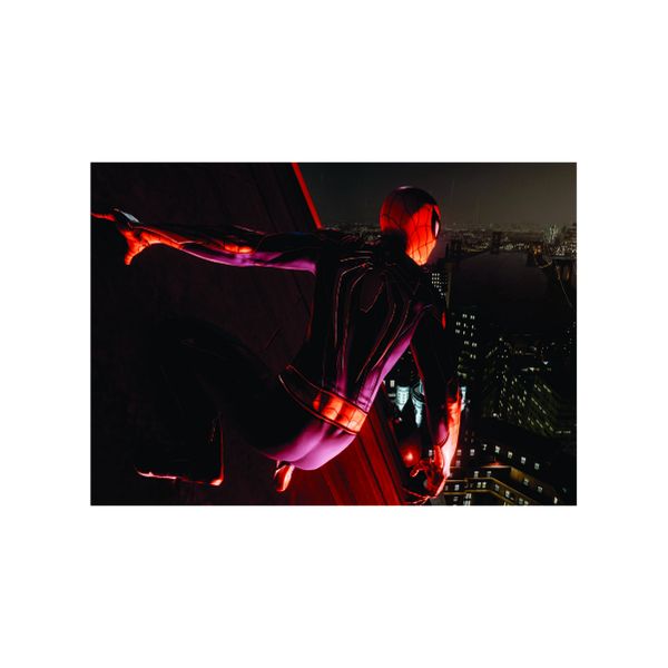 Black Night Spiderman - A1 poster