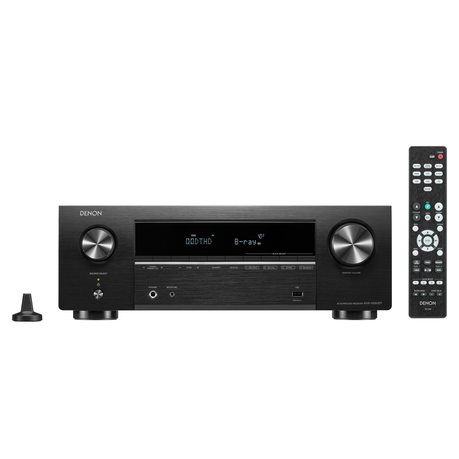 Denon AVR-X580BT 5.2 Channel 130W 8K AV Receiver - Black Image