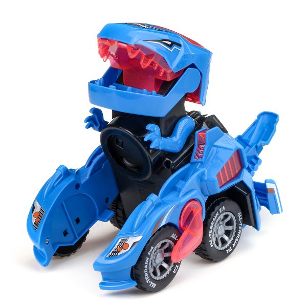 Transforming Dinosaur Robot Toy Car Automatic Deformation Dino