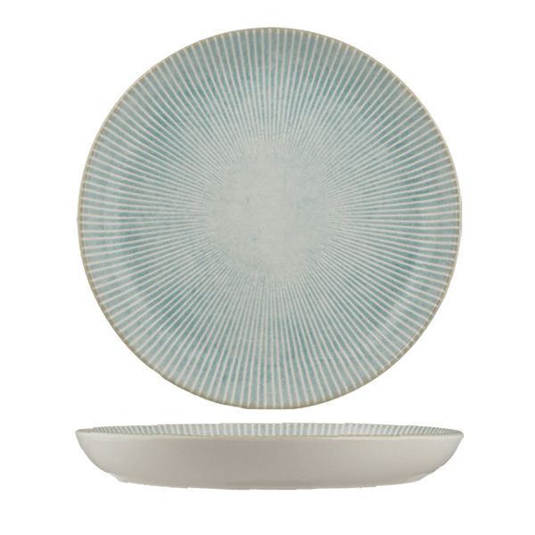Aqua Coupe Plate - Deep - 27cm - 6 Pack