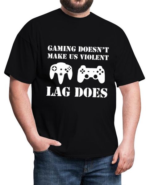 PepperSt - Relaxed T-Shirt - Gaming Doesn't Make Us Violent... - White