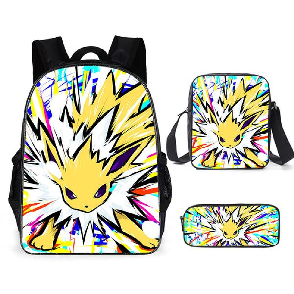 Kids School Set - 3-Piece Backpack, Lunch Box, Pencil Case Dandy's World