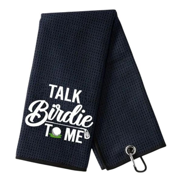 Golf Towel - Talk Birdie To Me