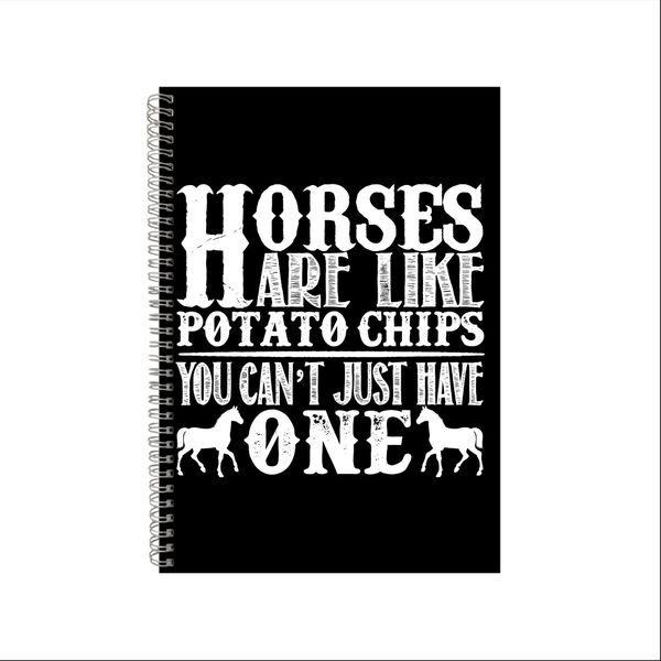 Horse Notebook Equestarian Gift Idea A4 Notepad Pad 32