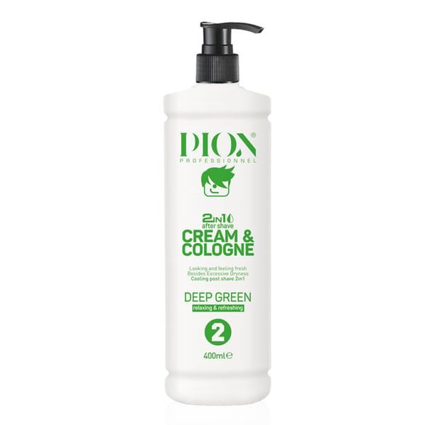 Pion Professional 2 in 1 Cream &amp; Cologne 2 Deep Green