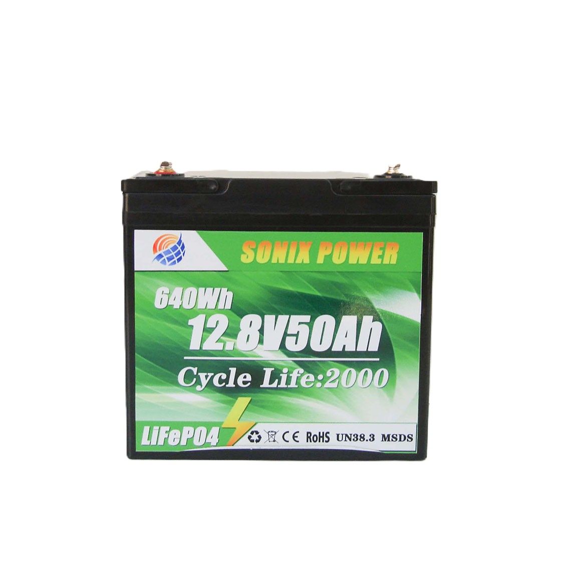 50AH - 12V Lithium-ion Battery - Sonix Power