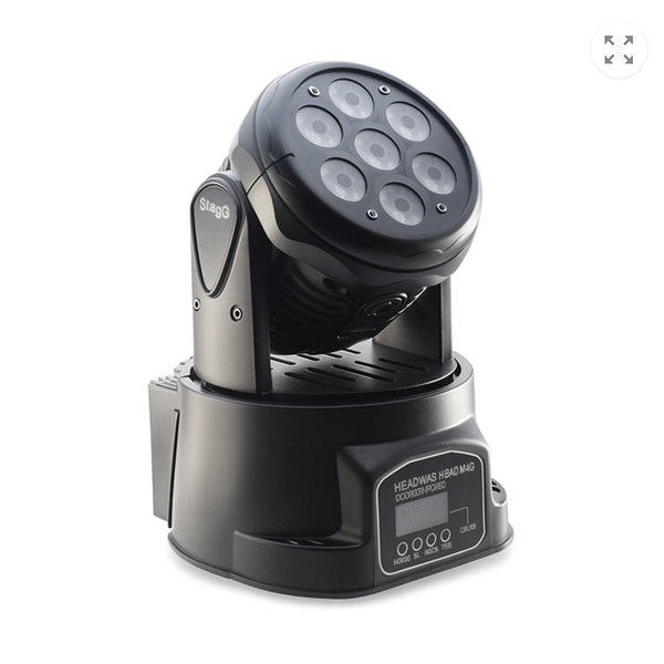 7 LED Stage Light - Color Changing, Sound Active