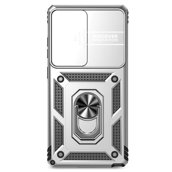 Sliding Camshield With Holder Phone Case Compatible with Samsung Galaxy S25 Ultra