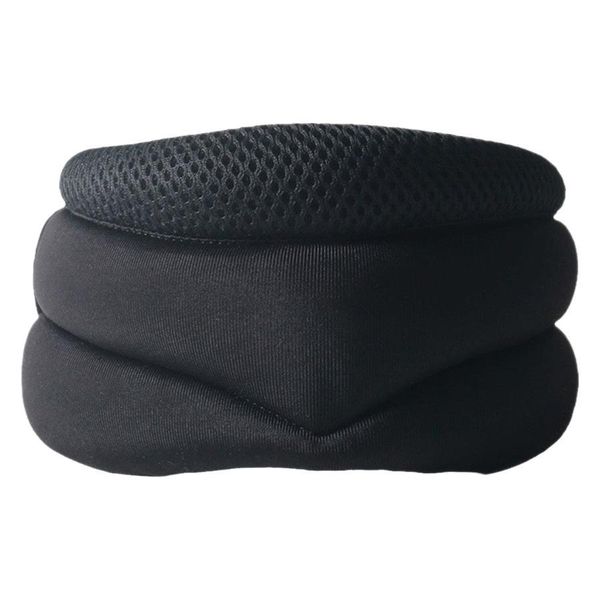 Neck Brace for Cervical Spine Support, Adjustable, Black, Medical Use