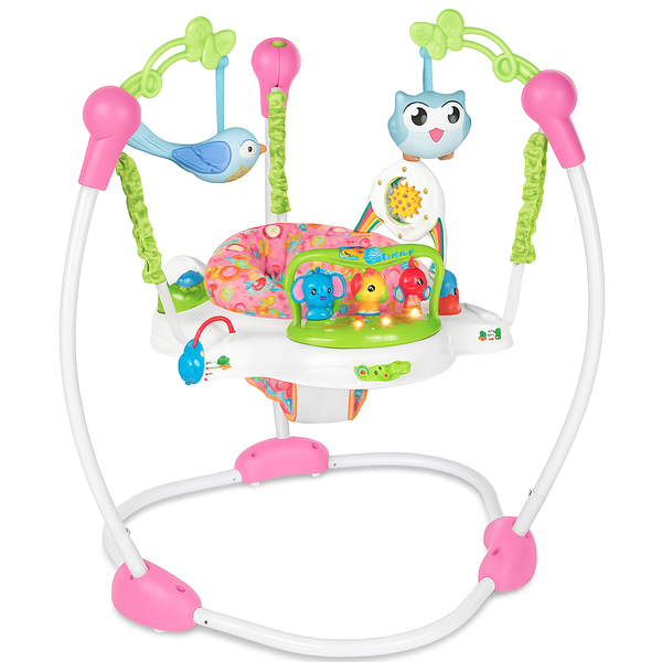 3-in-1 Baby Bouncer - Walker, Spinner, Toy Center