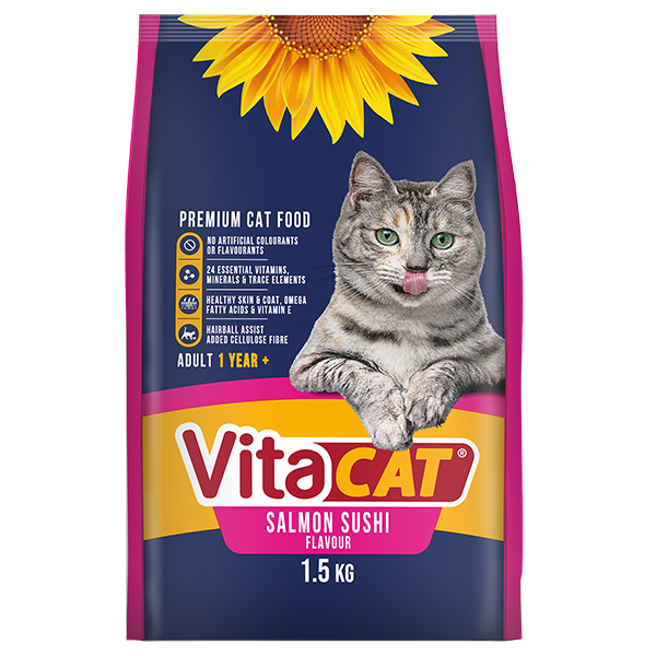Vitacat Adult Salmon Sushi 1.5kg