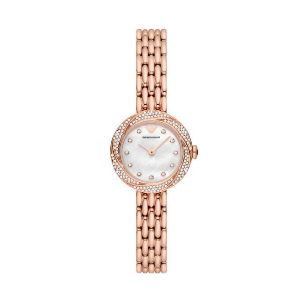 Emporio Armani Rosa Pink Stainless steel Womens Watch-AR11474