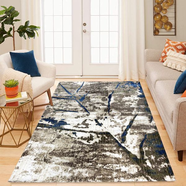 Dream Home Beautiful Turkish Mboss Plus Red Leaf Rug - 150 x 200cm