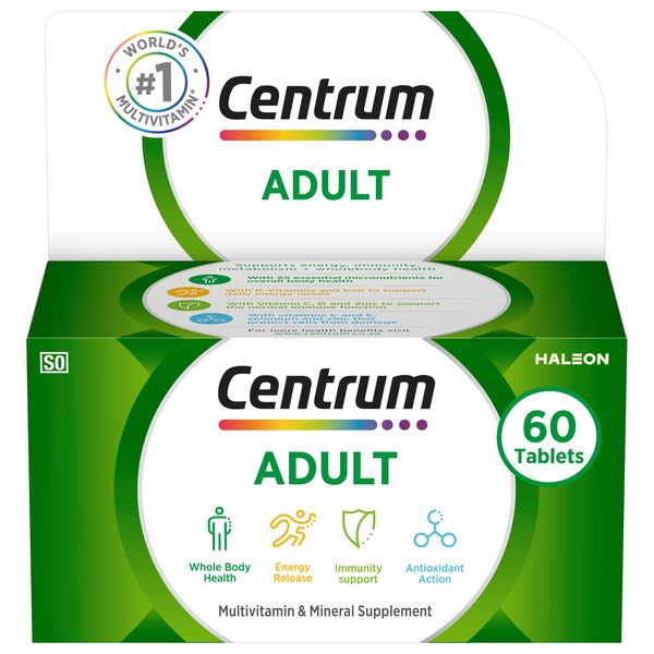 Centrum Adult Multivitamins 60 Tablets