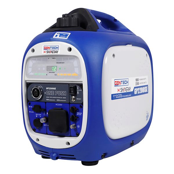 Gentech 2.2kVA Digital Pure Sine Wave Inverter Generator (Electric Start)