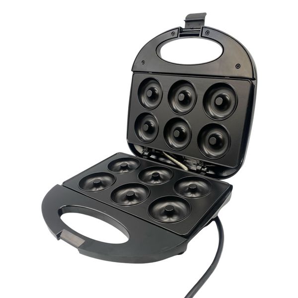 750W Home Donut Machine With 6 Nonstick Coating Holes HM-247