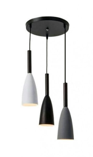 Nordic Macaroon 3 in 1 Round Head Pendant Ceiling Light