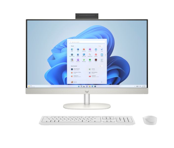 HP AIO 24-cr1002ni Intel Core Ultra 5 16GB 512GB SSD Desktop -Shell White