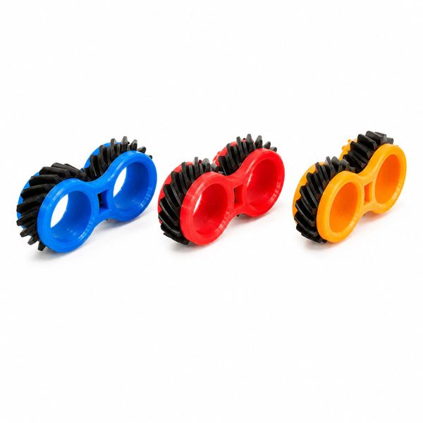 Gear Fidget Toy Set - 3 Piece Interlocking Sensory Spinner Pack