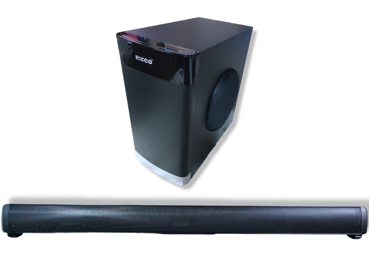 ECCO Soundbar Speaker With Subwoofer And Remote Control Buy Online 