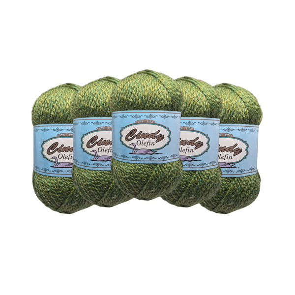 Cindy - Olefin Yarn: Forest Green - CND05 (Pack of 5 bx 100g)