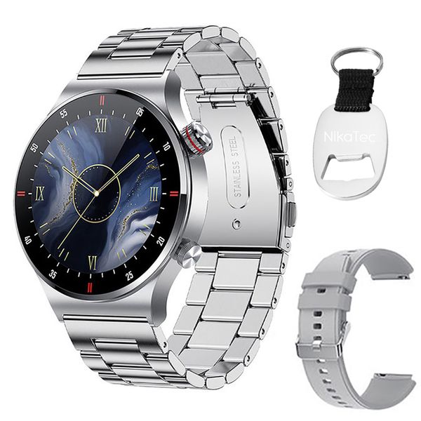 LIGE Infinity Silver Sport Watch with ECG+PPG