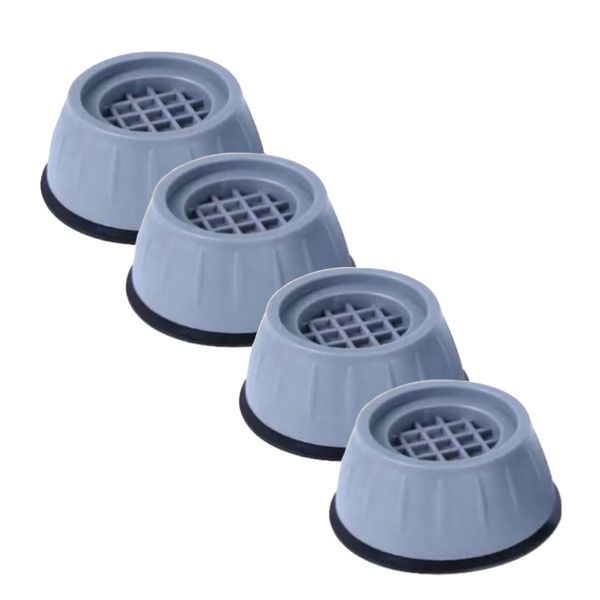 Home Washing Machine Anti-Shock Floor Protector 6cm - Set Of 4 6cm