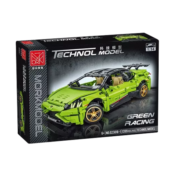 Lamborghini-Style Building Block Kit 1:14 Scale