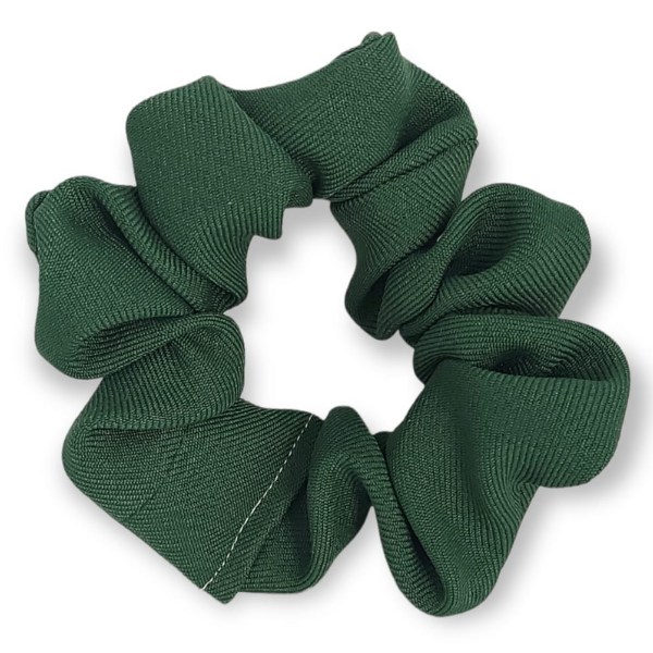 M&amp;N Hair Scrunchie - Dark Green