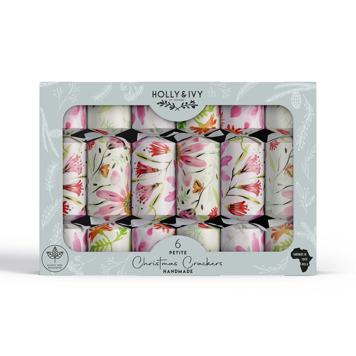 Petite - Bloom Water Colour Florals Christmas Crackers
