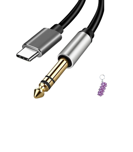 Type-C To Audio Jack Cable And A Key Holder