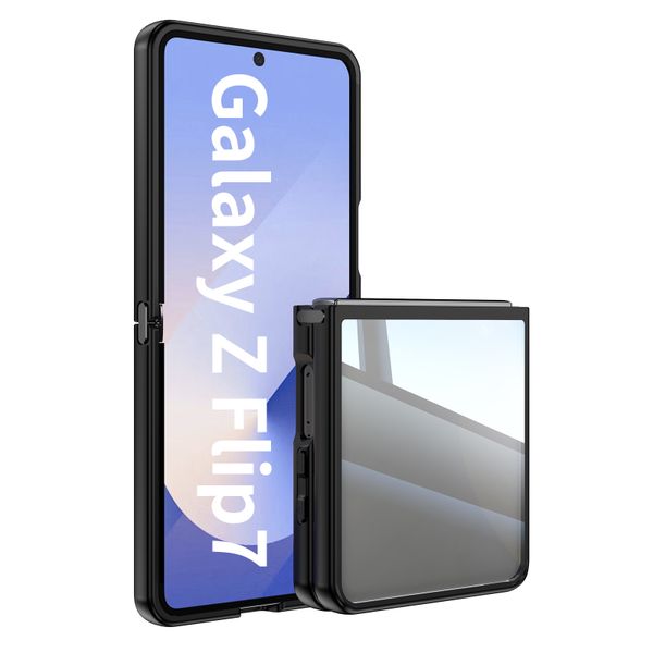 Lens Protector Hard Transparent Case Compatible With Samsung Z Flip5
