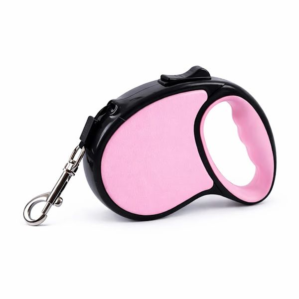 Automatic Retractable Dog Leash/Lead | Strong Nylon Tape | One-Button Lock